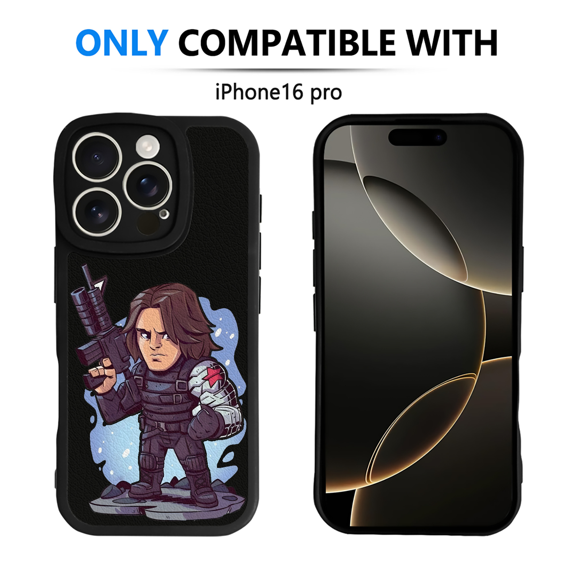 （画像用） アベンジャーズ The Avengers 【iPhone 16シリーズ対応】シリコンスマホケース（レザー調） 材質：シリコン